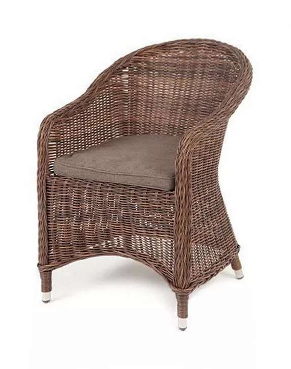 Кресло Равенна коричневого цвета