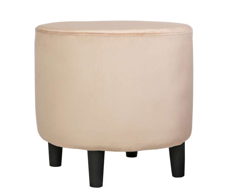 Пуф Drum beige бежевого цвета