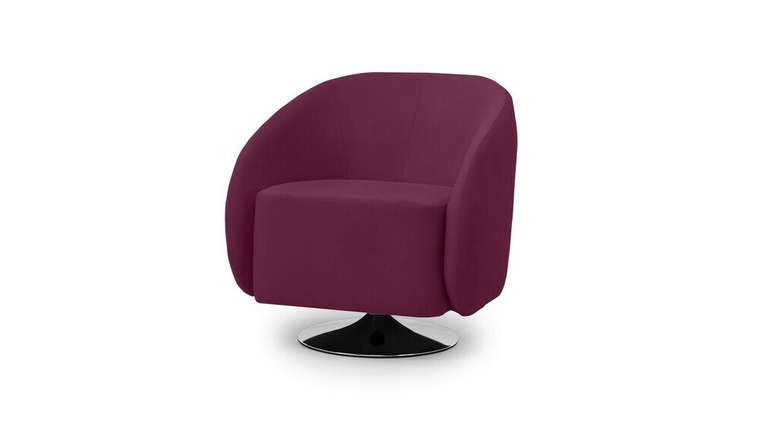 Кресло для отдыха Фалко фиолетового цвета