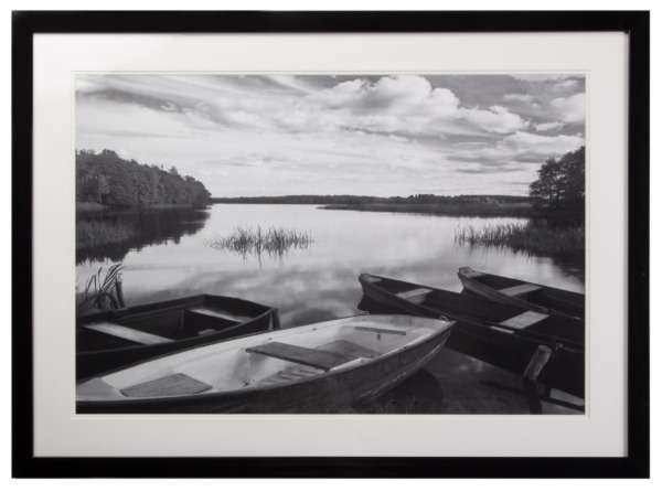 Постер Four Boats at Sunset