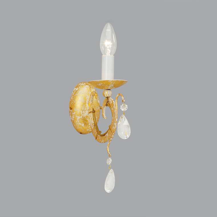 Бра  white/gold