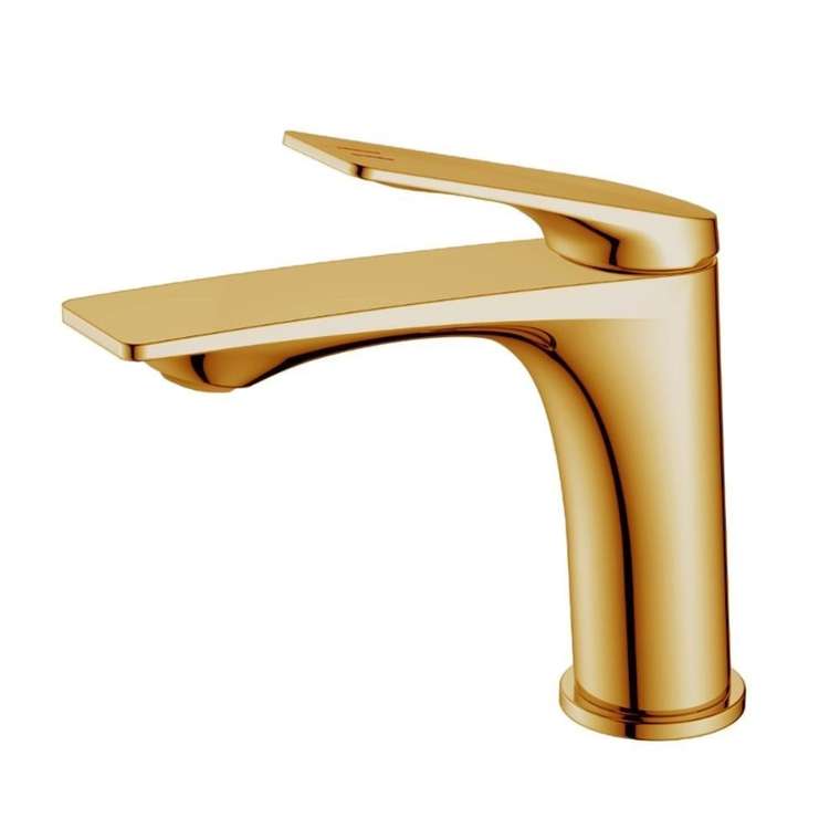 Смеситель для раковины Maretti Cristina Gold CRG32RF816, брашированное золото