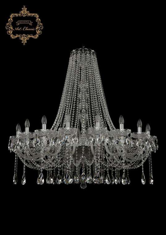 Хрустальная подвесная люстра Art Classic 45271 11.12.18.400.h-117.Cr.Sp подсвечник