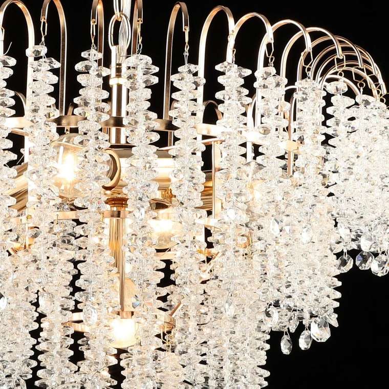 Хрустальная люстра 98620-0.4-05 FGD (хрусталь, цвет прозрачный)