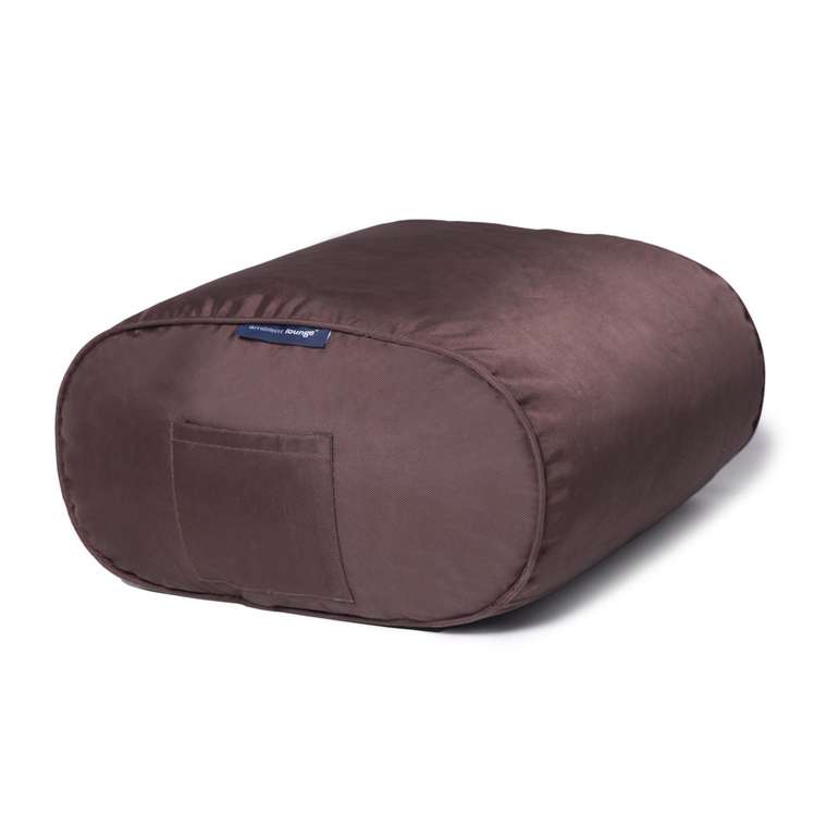 Бескаркасный пуф Ambient Lounge Ottoman - Mud Cake Chocolate (шоколадный, коричневый)