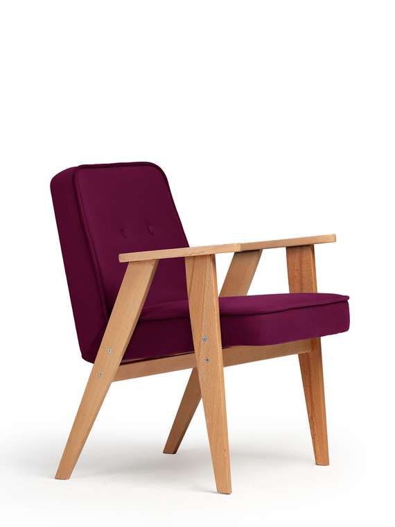 Кресло Несс zara фиолетового цвета
