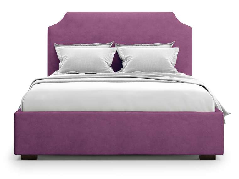 Кровать Izeo 140х200 пурпурного цвета с подъемным механизмом 