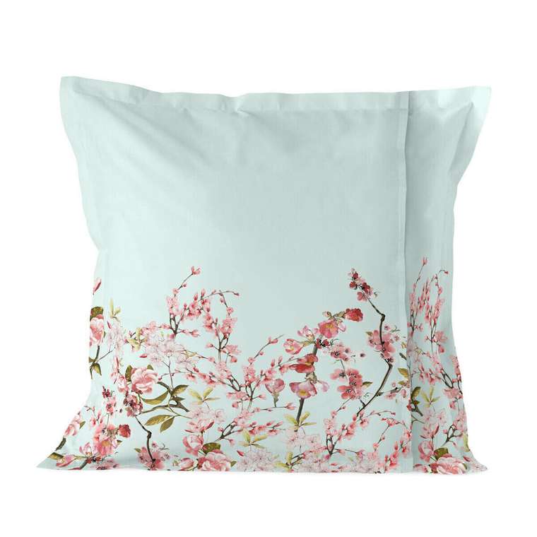 Наволочка Chinoiserie 80x80 голубого цвета