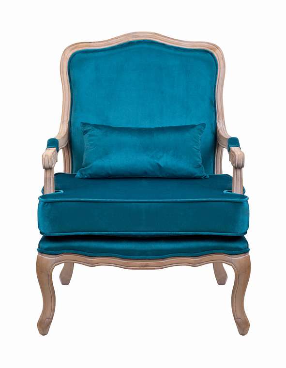 Кресло Nitro blue natural синего цвета
