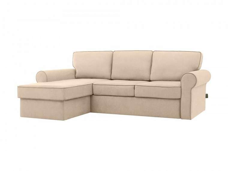 Угловой диван-кровать Murom бежевого цвета