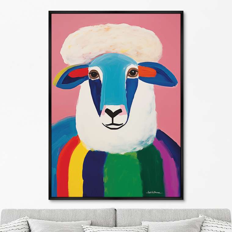 Репродукция картины Sheep couple, No 1, 2024г.