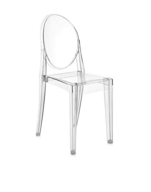 Прозрачный стул Victoria Ghost с классическими линиями