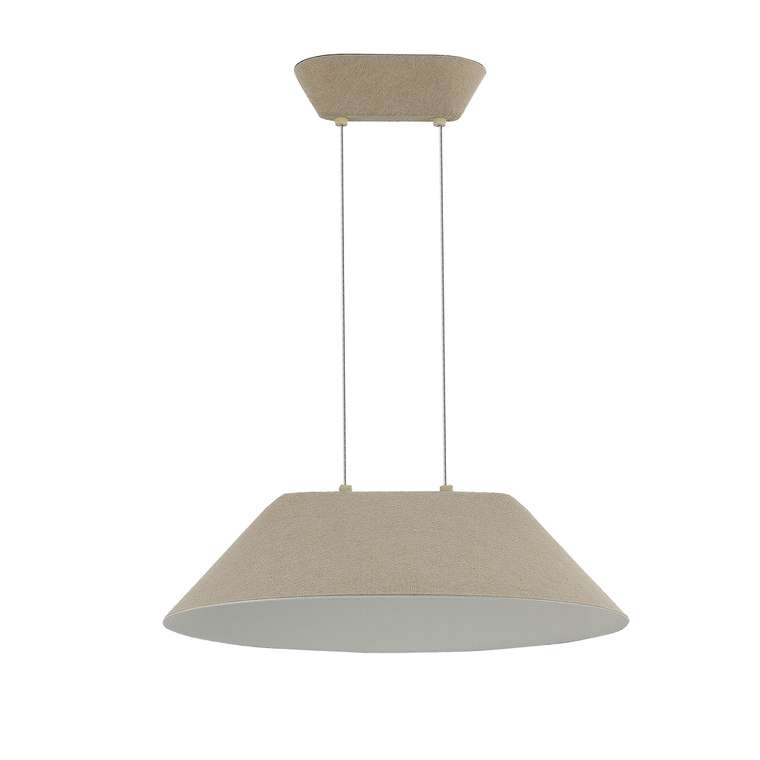 Светильник подвесной ST-Luce Бежевый,Белый/Бежевый,Белый LED 1*12W 3000K SENTITO