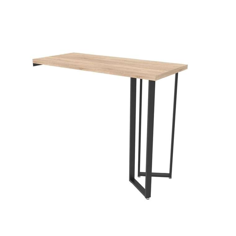 Стол барный пристенный с двумя опорами Априори С3135.1 цвета Дуб Сонома