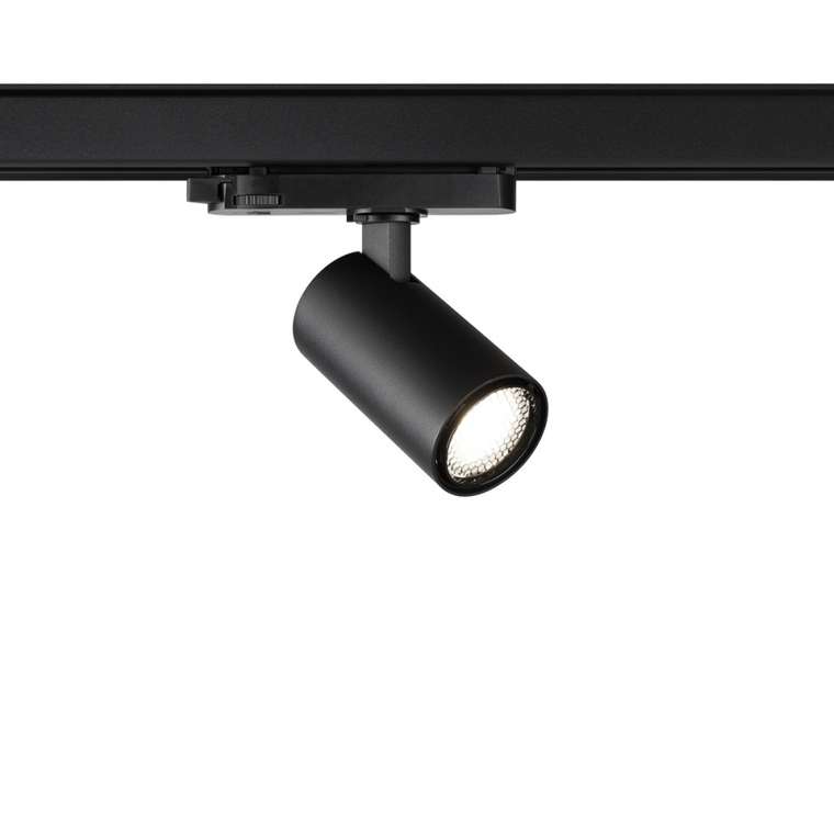 Трековый светильник трехфазный светодиодный Novotech Helix 359562 черный IP20 LED 3000К 15W 220V