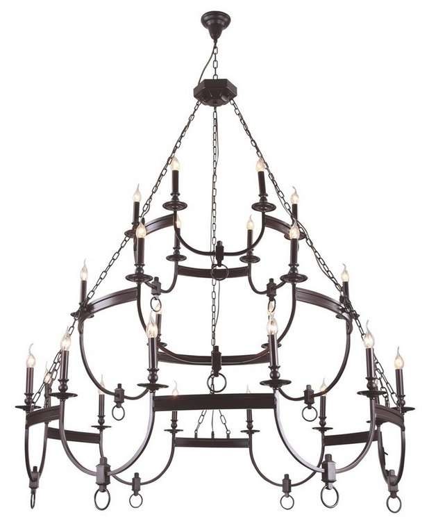 Подвесная люстра Crystal Lux Suerte Brown 