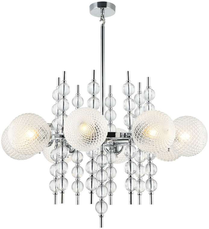 Люстра на штанге Stilfort 2120/09/08P серия Queenly / Квинли