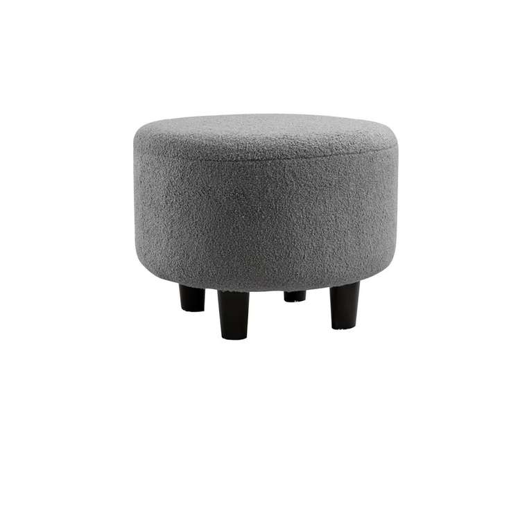 Пуф Шон серого цвета