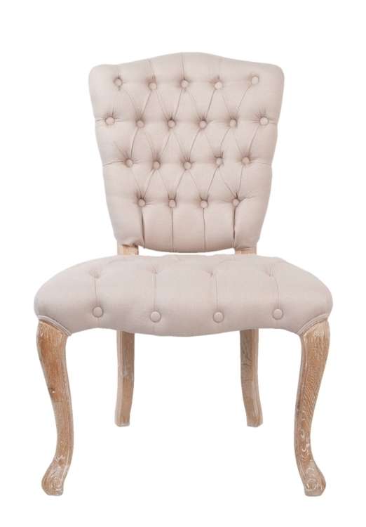 Стул Gamila Beige с мягкой обивкой