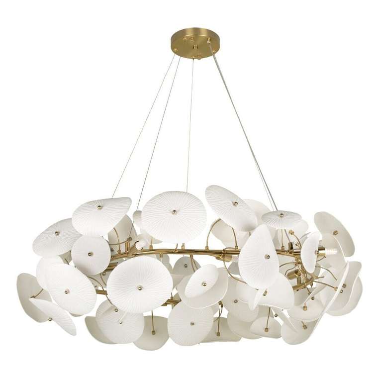 Подвесная люстра Paradise 10234/1000 (керамика, цвет белый)