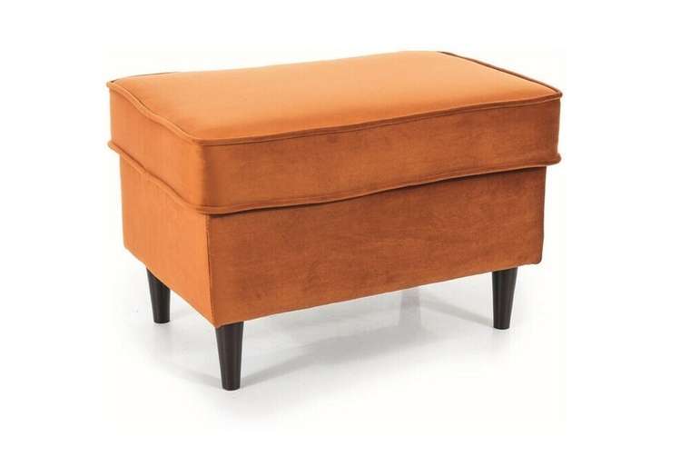 Пуф Ron оранжевого цвета