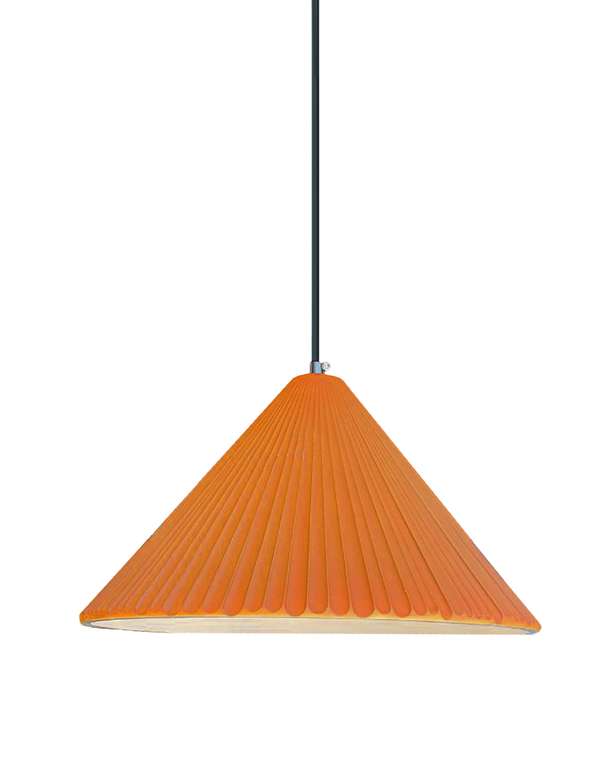 Подвесной светильник Katrin оранжевого цвета