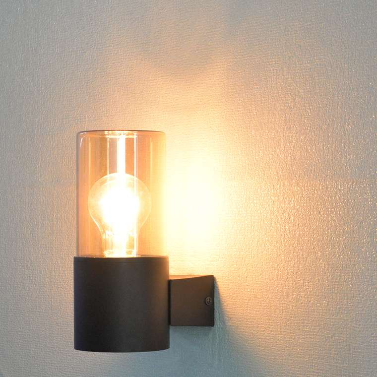 Уличный настенный светильник Arte lamp SEGINUS A6515AL-1BK