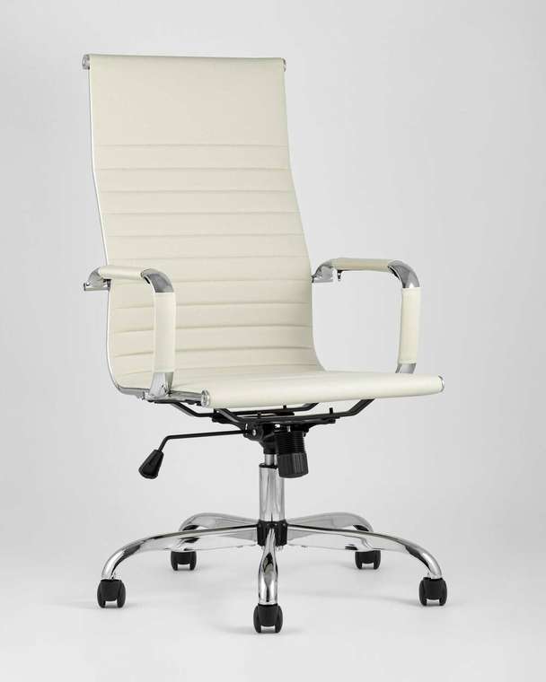 Офисное кресло Top Chairs City бежевого цвета