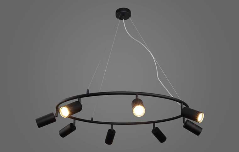 Подвесной светильник Crystal Lux RIVO SP8 BL
