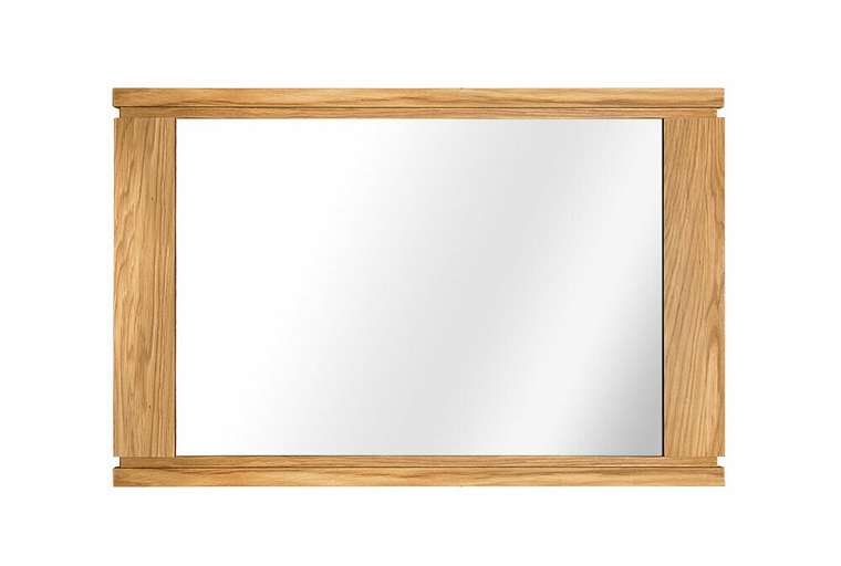 Зеркало настенное Берген светло-коричневого цвета