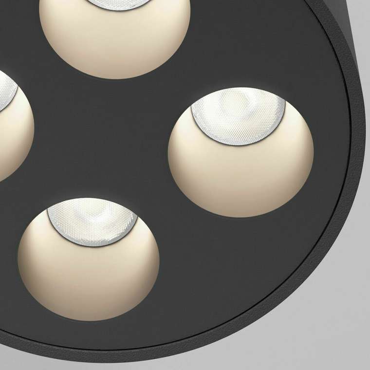 Светильник потолочный светодиодный Points 7W 4000K черный 25111/LED