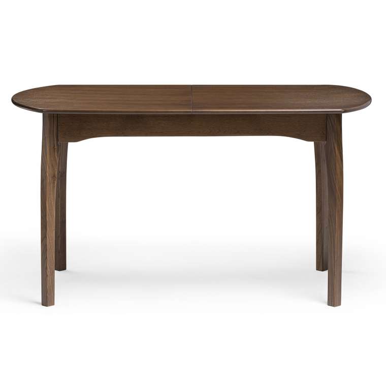 Раздвижной обеденный стол Сугили коричневого цвета