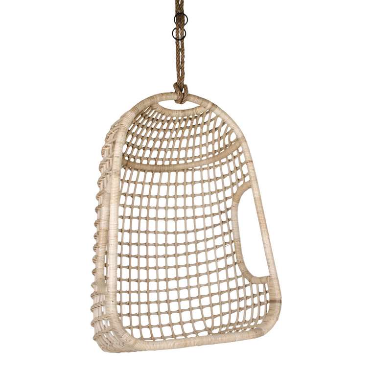 Подвесное кресло Amsterdam из ротанга и металла