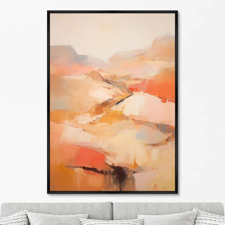 Репродукция картины Landscape collection, Autumn mood, No 1, 2024г.