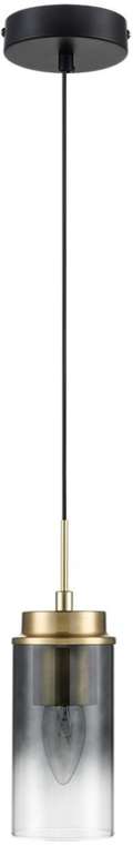 Подвесной светильник Lumion Isha 8101/1A черный/бронза металл/стекло Е14 1*40W 220V