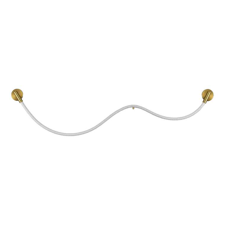Светильник настенный ST-Luce Латунь/Белый LED 1*20W 4000K MARLOW