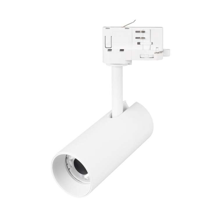 Трековый трехфазный светильник Arlight LGD-SILMA-4TR-R55-4W Day4000 (WH, 4 deg, 230V) (IP20 Металл) 060463