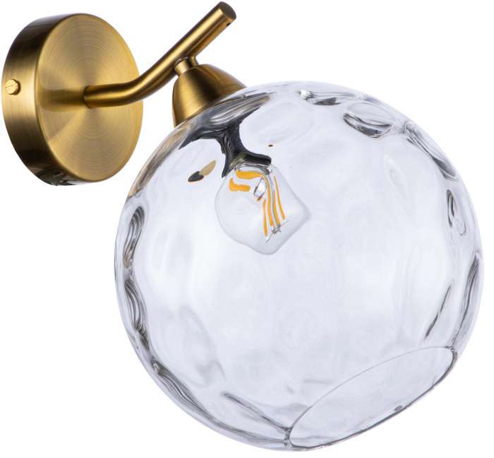 Бра настенное (11003/1W Clear) Indigo Memoria V000095 в форме шара