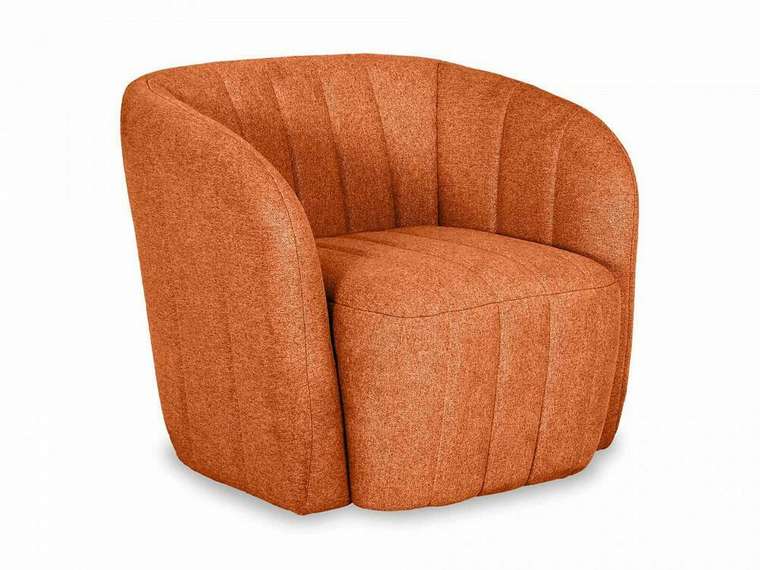 Кресло Lecco оранжевого цвета