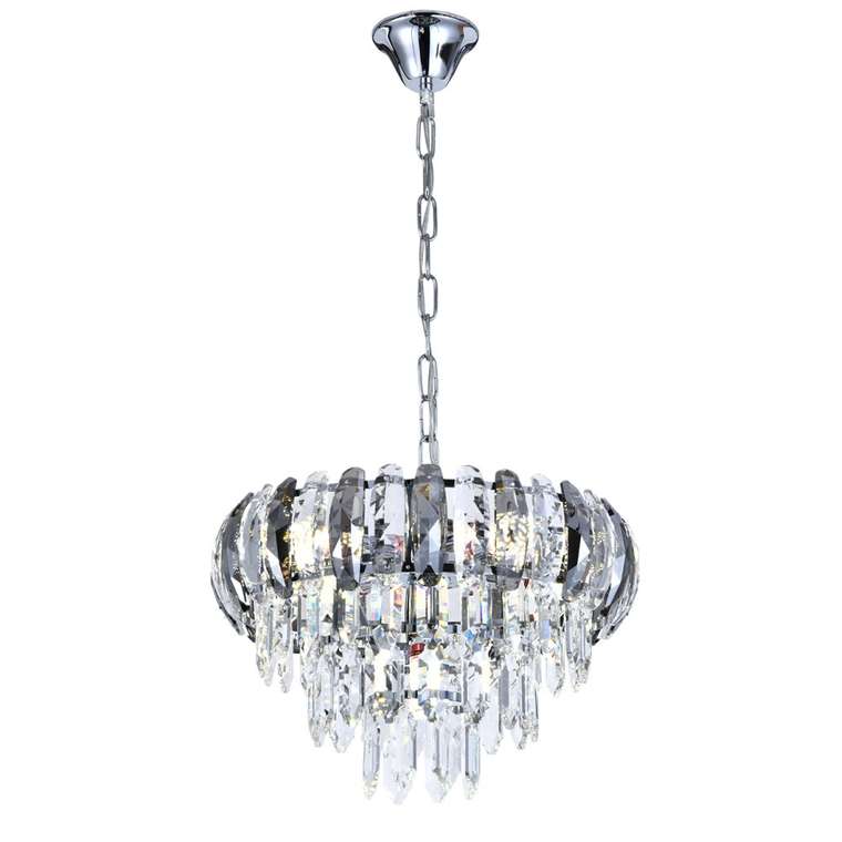 Подвесная люстра на цепи 140008/5P E14*40W Chrome Escada Shifen ES0000017