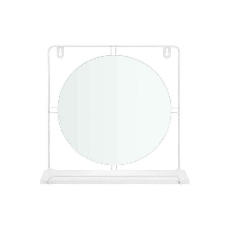 Настенное зеркало HA20XJLM0058W Белый 33,7 x 30 x 10 cm круги (4 штук)