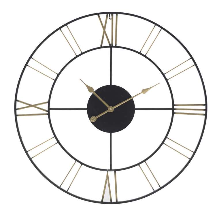 Часы настенные из металла