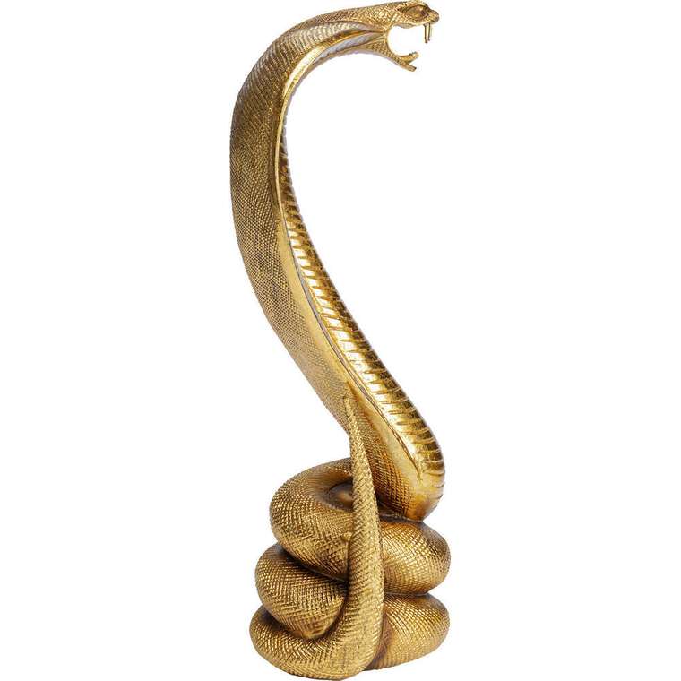 Статуэтка Cobra золотого цвета