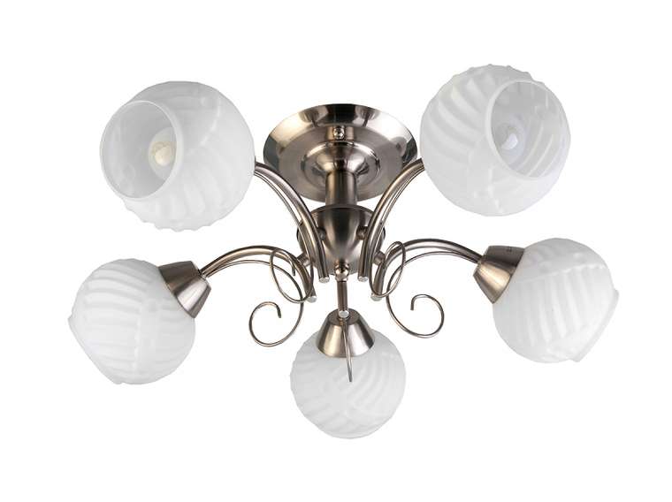 Потолочная люстра Dana TL3560X-05SN (стекло, цвет белый)