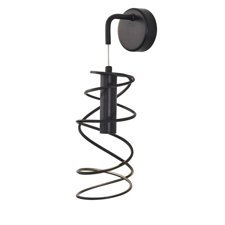 Бра Fontes черный металл LED*5W, 315LM, 4000K, included
