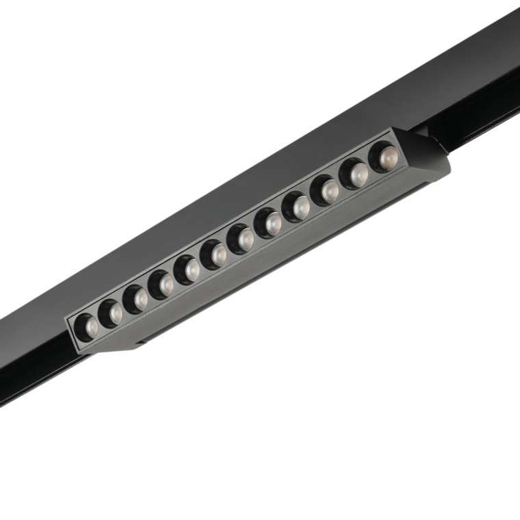 Трековый светодиодный светильник 48V магнитный MyFar FlowPoint MT0213-12W4K-B