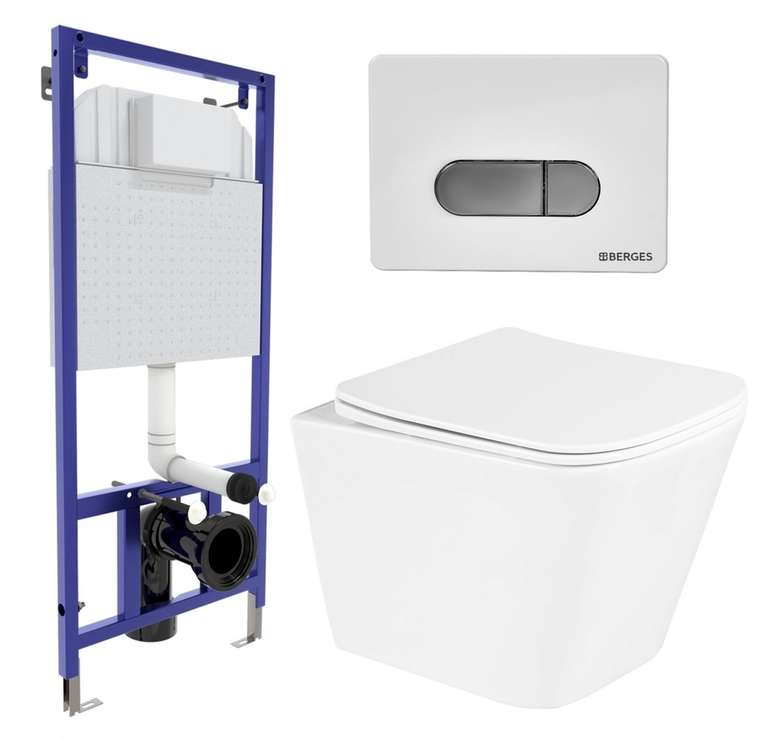 Комплект 3 в 1 инсталляция Novum