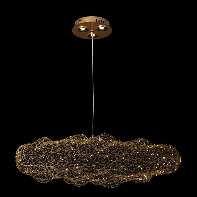 Подвесная люстра Cloud 10247/700 Gold (металл, цвет золото)