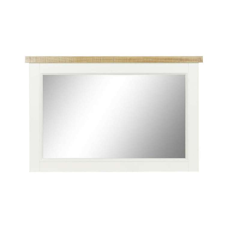 Настенное зеркало Коричневый Бежевый романтик 90 x 4 x 60 cm