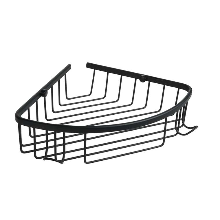 Полка металличеcкая угловая FIXSEN HOTEL FX-31051-1A, черный